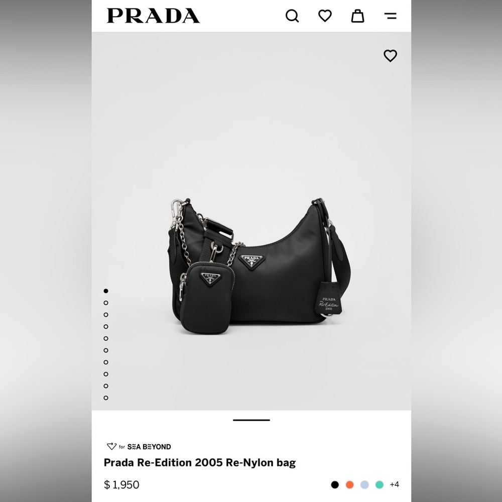 Prada Re-Edition 2005 Re-Nylon bag